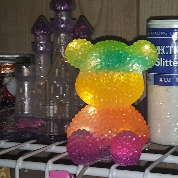 RESIN BEAR NIGHTLIGHT LAMP - Picture 6 of 6